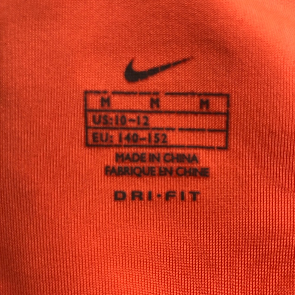 Vintage Nike Y2K Orange Tank Dri Fit - Picture 5 of 9